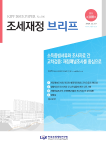 재정패널조사, 납세정보, 행정자료, 교차검증