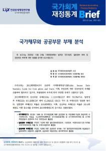 국가채무, 일반정부 부채, 공공부문 부채