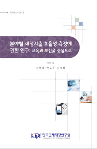 재정지출 효율성, 교육재정, 보건지출, DEA, 국가채무