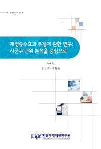 재정승수효과, 시군구