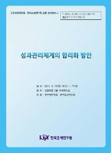 성과관리, 평가지표, 고용연계,복지사업