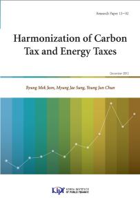 Harmonization of Carbon Tax and Energy Taxes