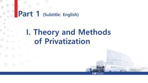 (English) Theory and Methods of Privatization 이미지