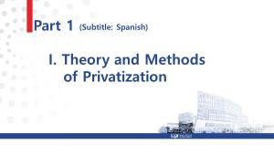 (Español) Theory and Methods of Privatization 이미지